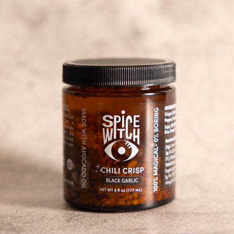 Black Garlic Chili Crisp – Umami Chili Oil with Black Garlic