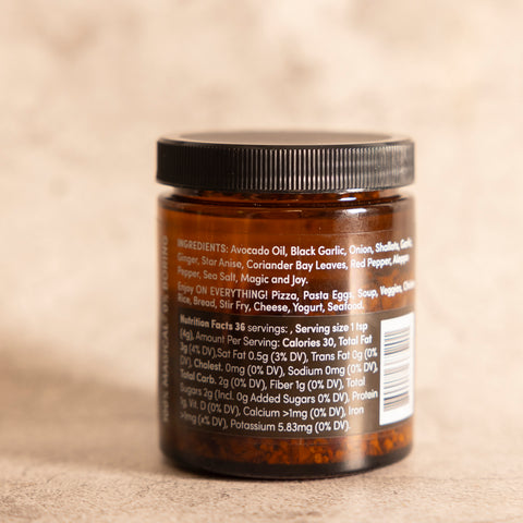 Black Garlic Chili Crisp