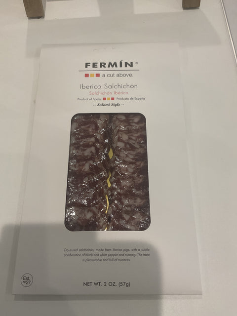 Iberico Salchichon Sliced