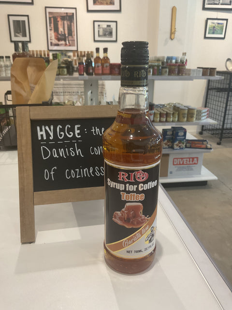 Toffee Syrup Coffee