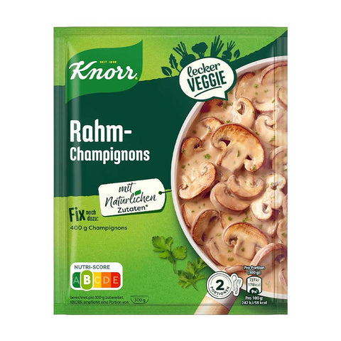 Image of Creamy Mushroom Sauce 1.16 oz from Knorr, showcasing its packaging and branding.